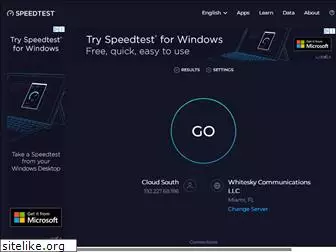 https://speedtest.net