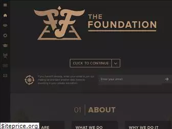https://welcometothefoundation.com